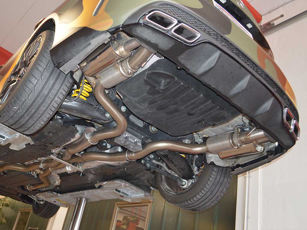 AMG C63 Sportauspuff