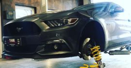 Ford Mustang GT mit KW V3+ Gewindefahrwerk