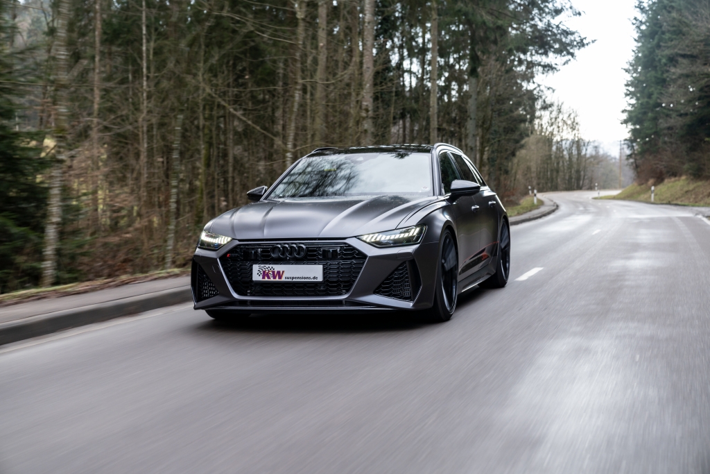 Audi RS6 C8 mit KW Gewindefedern